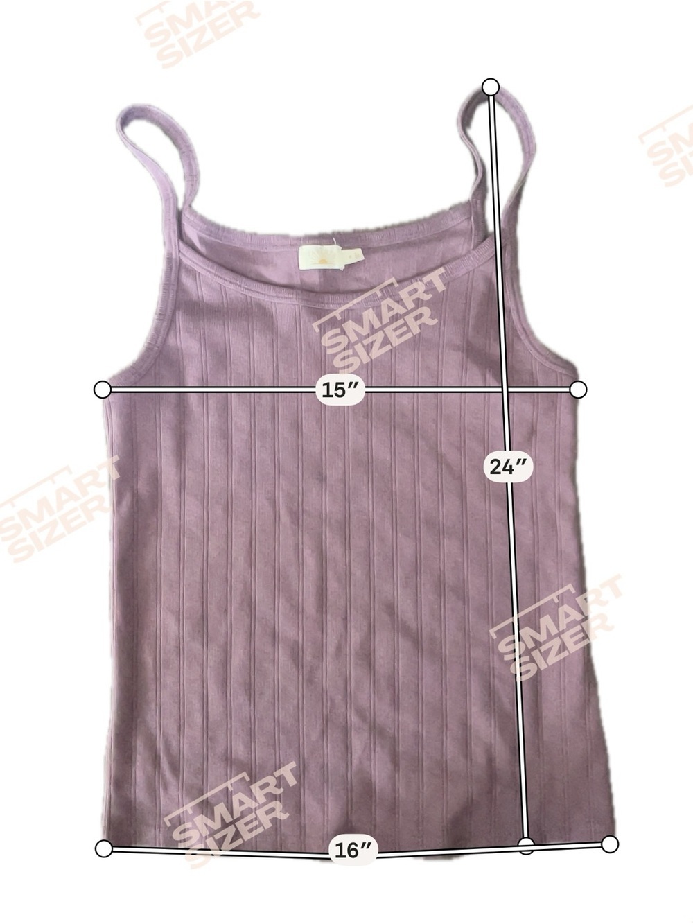Faherty Sunday Rib Tank Top – Size Medium – Flint - Picture 7 of 7